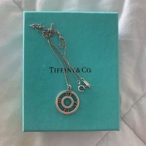Tiffany Necklace Numeral Roman Pendant